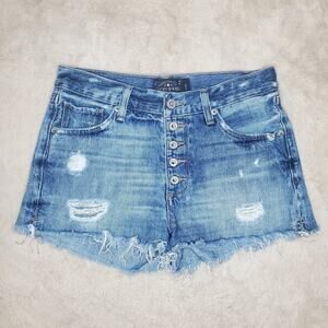 Lucky High Rise Cutoff Shorts 25 / 0